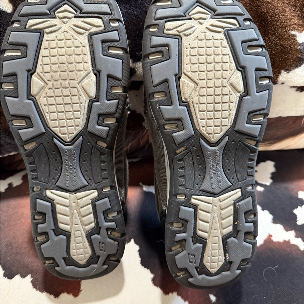 Skechers Men's Charcoal Slip-On Loafers - Picture 4 of 5